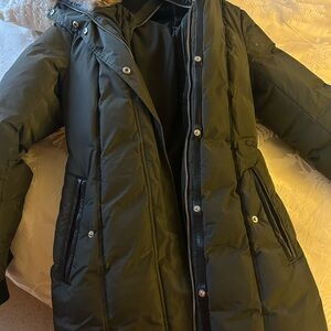 Mackage Dark Green Puffer Jacket